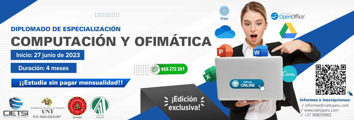 diplomado de especializaciOn en computaciOn y ofimAtica 2023